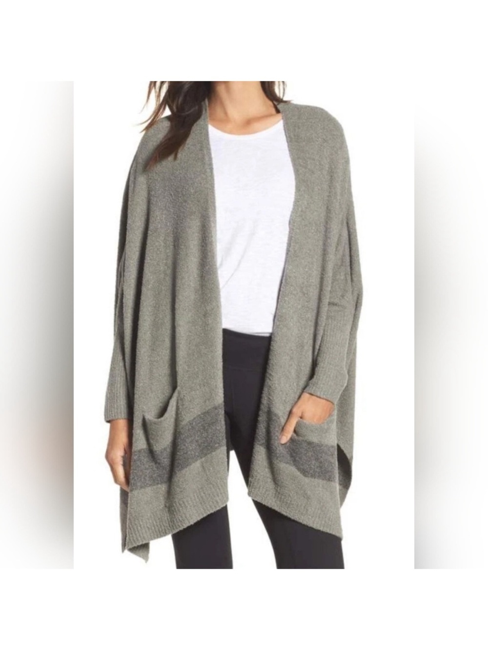 Barefoot Dream CozyChic Cliffside Dolman Sleeve Open Cardigan